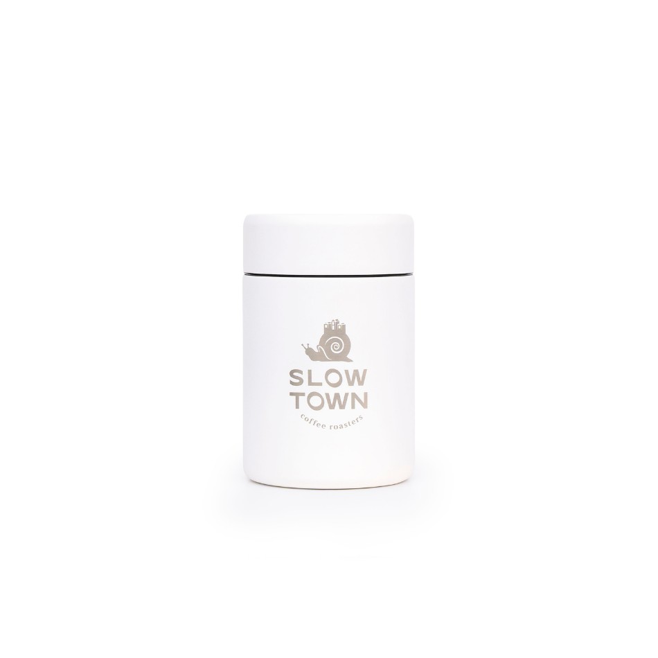 Coffee Canisters black front