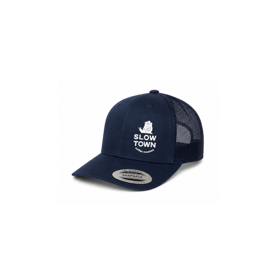 Retro Trucker cap Caramel Side