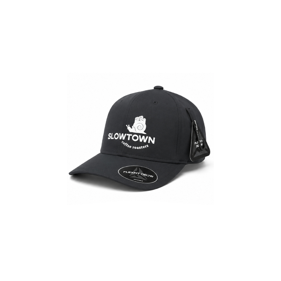 Stylish Delta cap light grey side