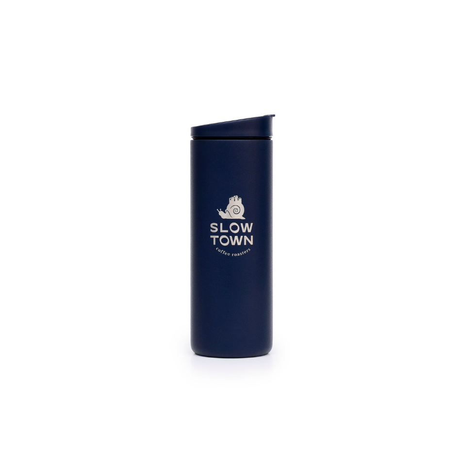 Travel Tumblers green big front