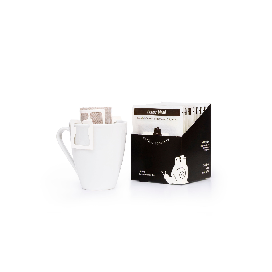 drip bags with cup