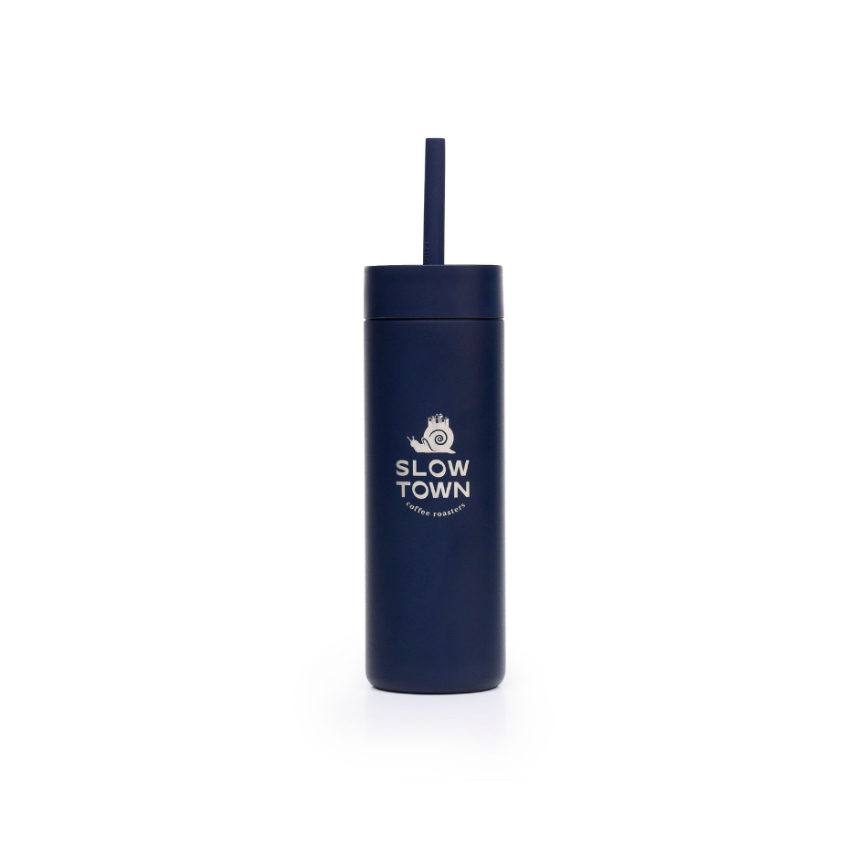 Sipper Straw Bottle pink front