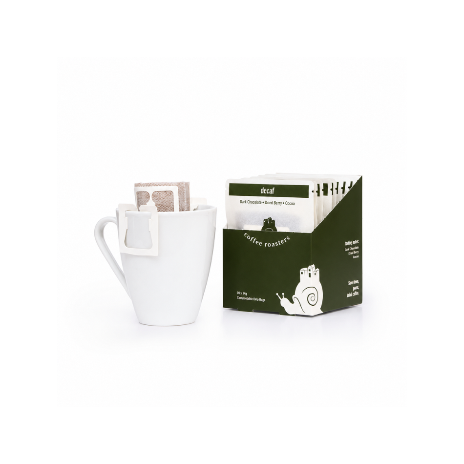 decaf - drip bag with cup